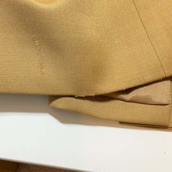 Lands’ End Wool Blazer Jacket Tan Size 16 - Picture 8 of 15